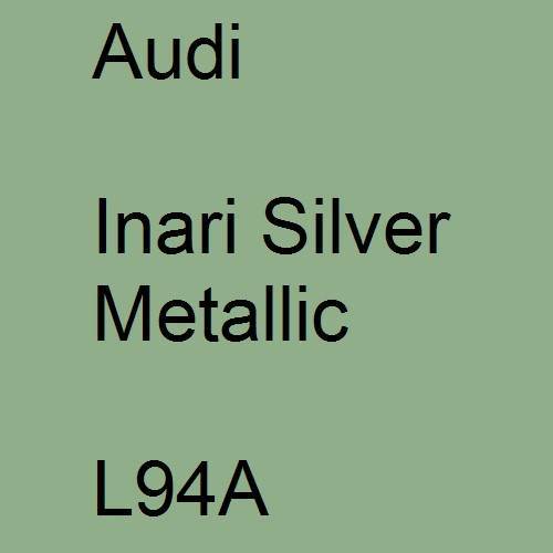 Audi, Inari Silver Metallic, L94A.